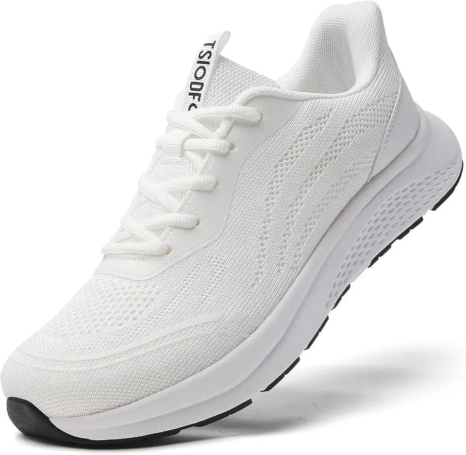 TSIODFO Womens Wide Toe Box Shoes Comfortable Walking Sneakers
