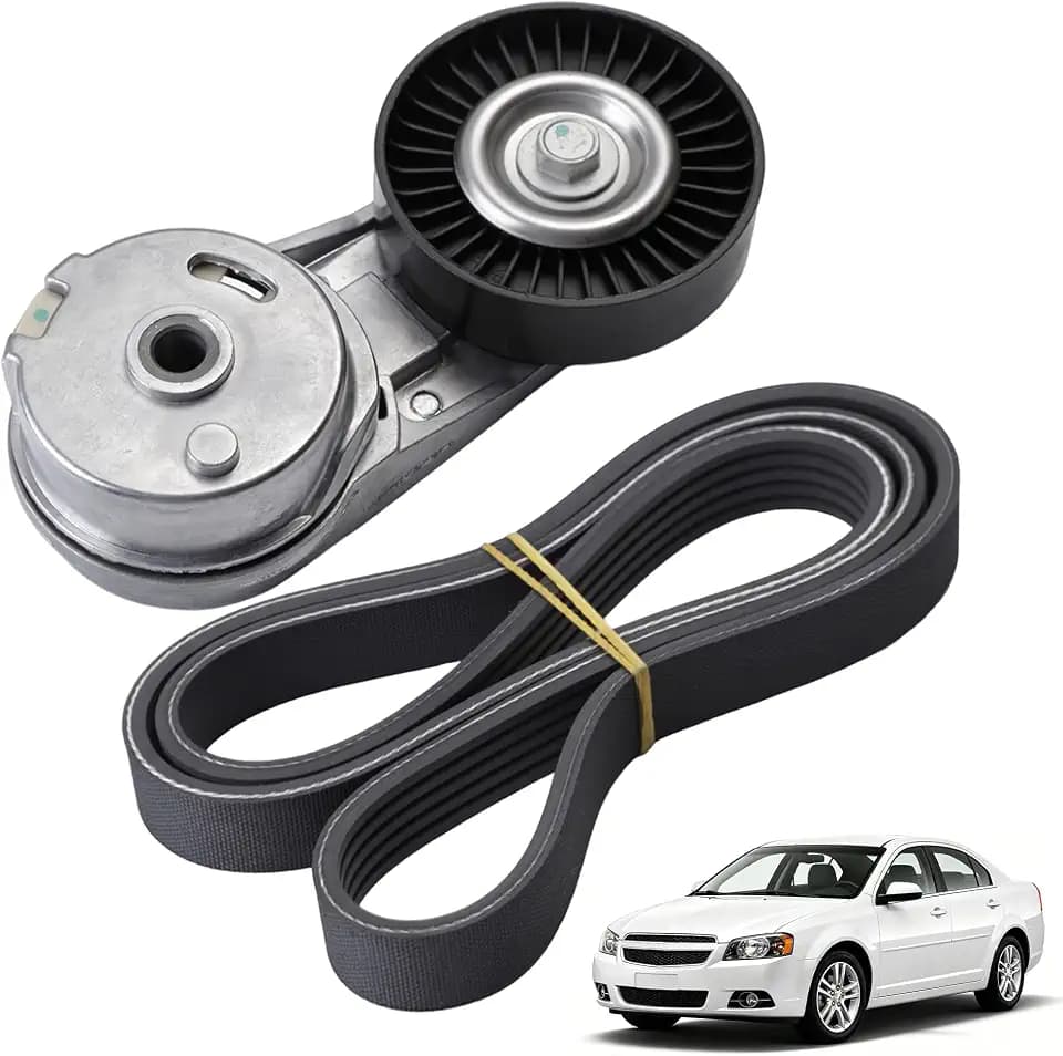 Serpentine Drive Belt Tensioner Kit for Chevrolet Cobalt/Equinox 2004-2017