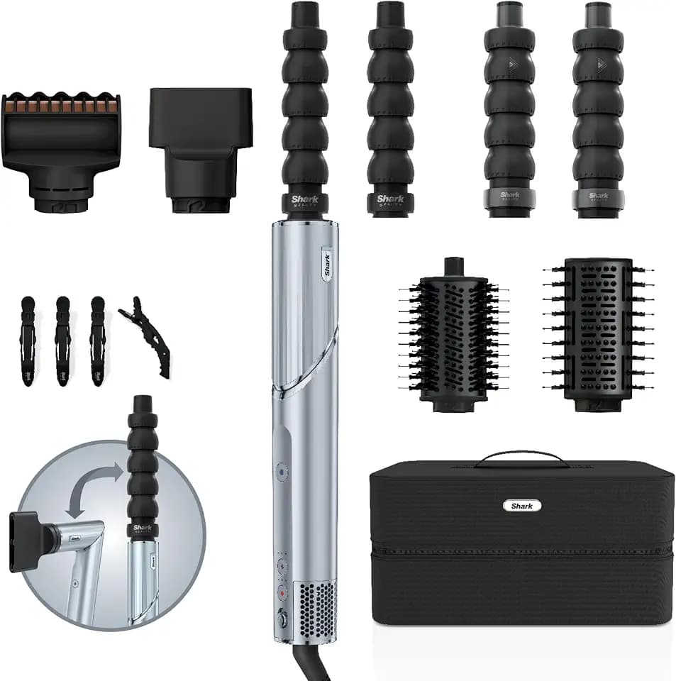 Shark FlexStyle Limited Edition 6-in-1 Haarstyler, Glacial Blue