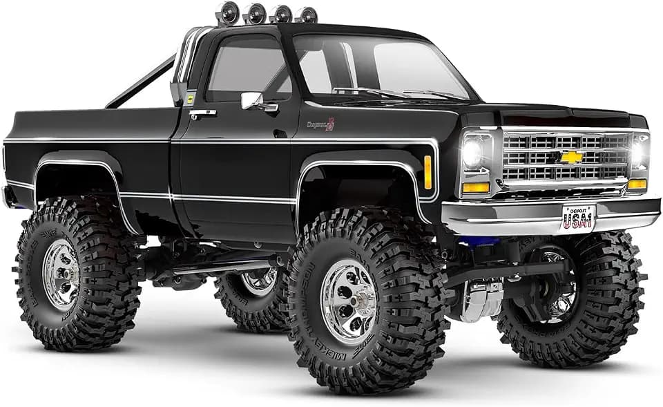 TRAXXAS TRX-4M CHEVROLET K10 1:18 Schwarz, Kompaktlader, Auto, Kind, Kinder (unisex)