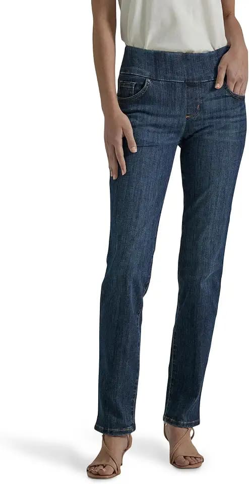 Lee Women's Sculpting Slim Fit Slim Leg Pull On Jean