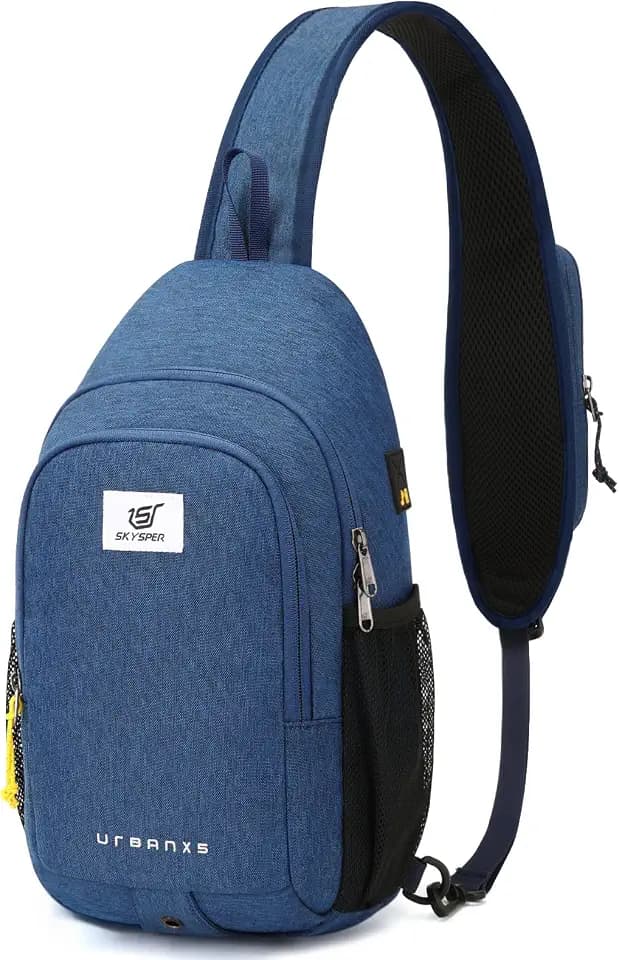 SKYSPER Sling Bag Anti Theft Crossbody Bag RFID Lightweight Travel Shoulder Chest Bag for Hiking Walking