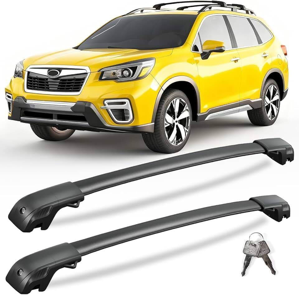 KINGGERI 300lbs Roof Rack Cross Bars for Subaru Forester 2014-2026
