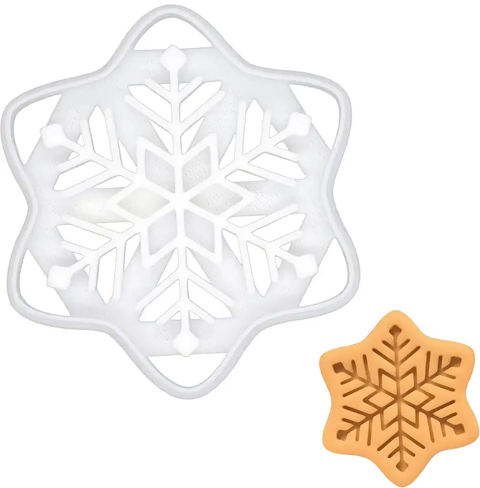 Schneeflocke (Stil 1) Ausstechform, 1 Teil, Bakerlogy