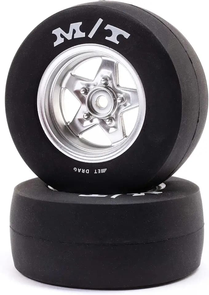 Losi Mickey Thompson Rear Tire Premounted Mini Drag LOS41041 RC Tire