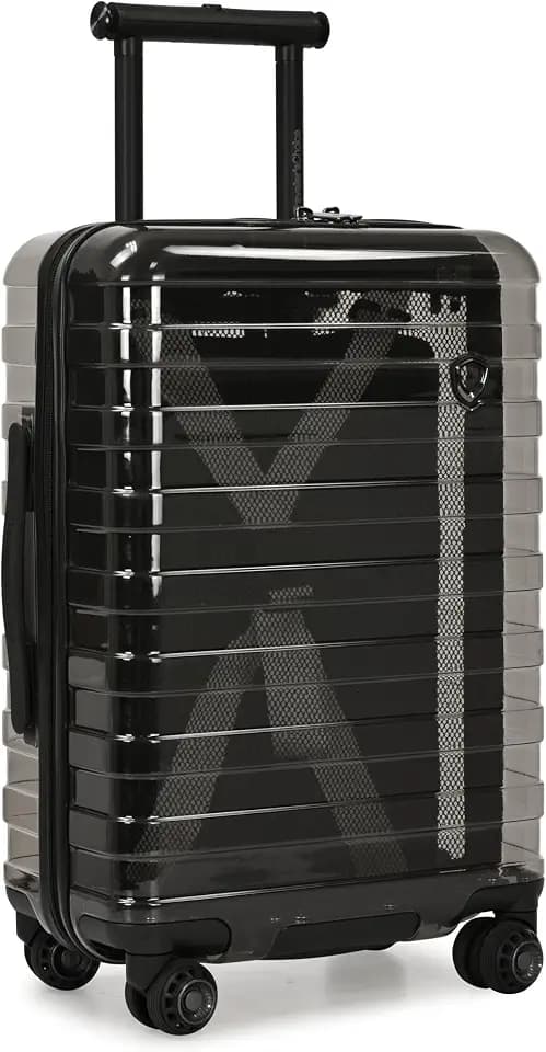 Traveler's Choice Millennial II Transparent Carry-On 22" Hardside Spinner Luggage