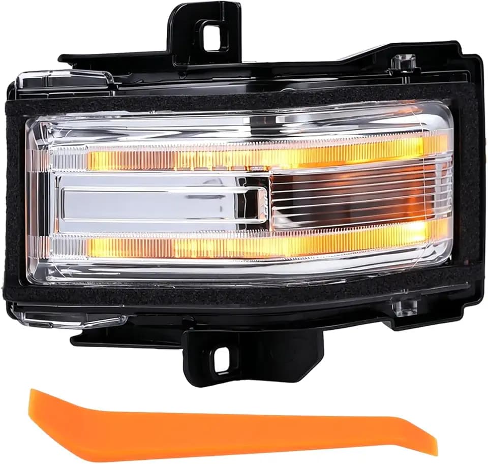 Driver Left Side Tow Mirror Turn Signal Light for 2015–2024 Ford F150 F250