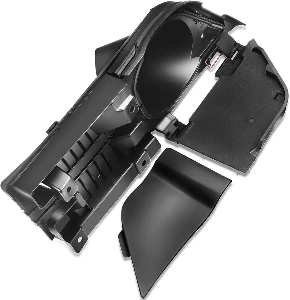 Transit Fuel Filler Door Housing Pocket Hinge w/Black Cover