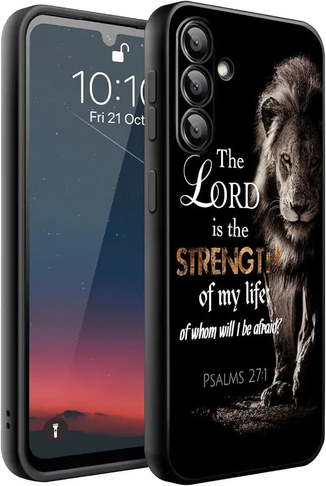 Phone Case Compatiable for Samsung Galaxy S26 Plus 5G,Slim Shockproof Protective Cover for Man Women Girl Boy Children,Biblical Strength of Life