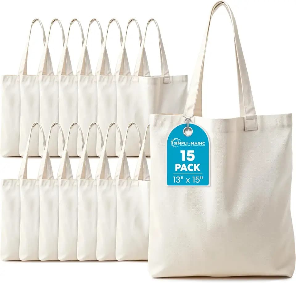 Simpli-Magic Canvas Tote-Bags