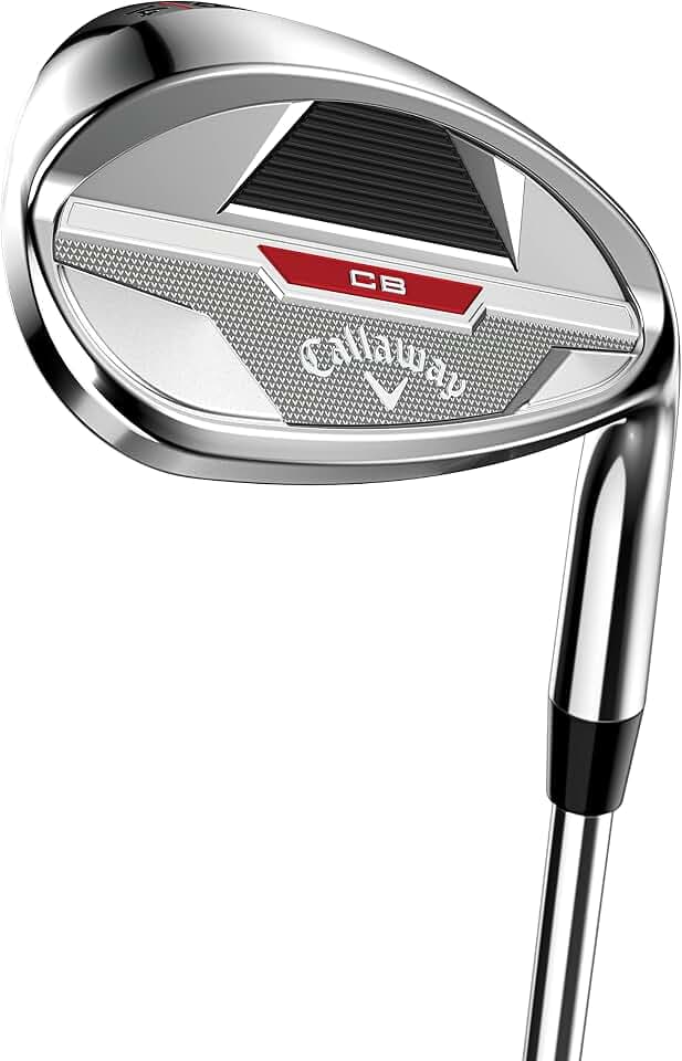 Callaway 2023 Callaway CB Chrome Approach Wedge, Left Handed, 50°-12° (Bounce), Steel, Wedge Flex, Standard