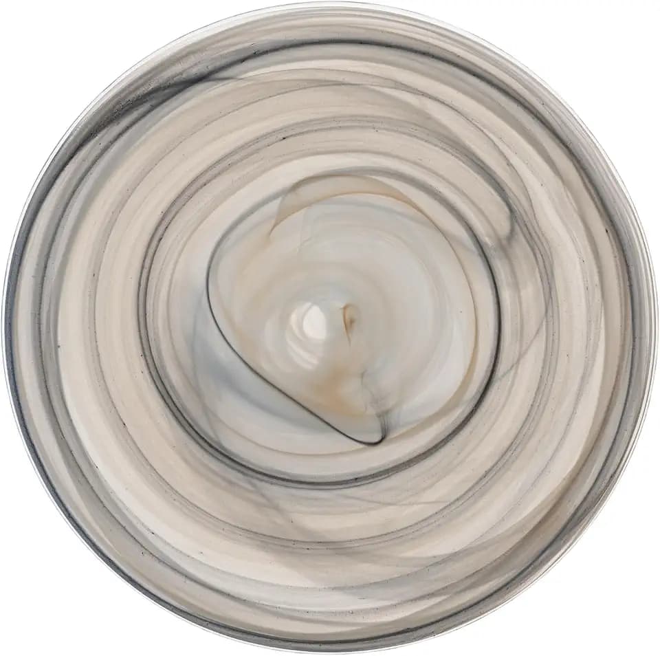 LEONARDO HOME Alabastro Teller, 2er Set, einzigartige Teller aus geschleudertem Alabasterglas, organische Textur, ästhetische Kuchenteller für Desserts, Durchmesser 25 cm, mehrfarbig, 026791