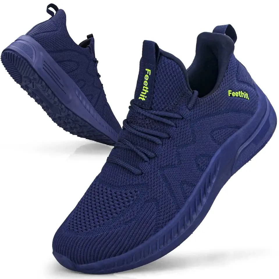 Feethit Sneaker Herren Schuhe Sportschuhe Laufschuhe Turnschuhe Herren Tennis Fitness Jogging Walkingschuhe Leichtgewichts Atmungsaktiv Freizeit Straßenlaufschuhe Schlüpfen Schuhe