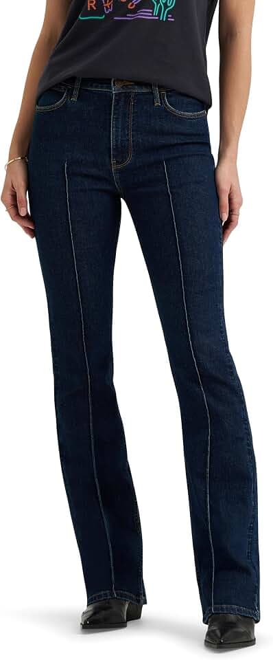 Wrangler Women's High Rise Bold Boot Jean