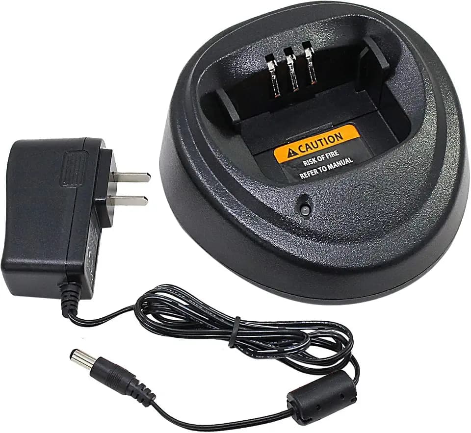 WPLN4137 WPLN4137BR Charger Compatible with Motorola CP200 CP340 CP360 CP380 CP040 CP140 PM400 PR400 NNTN4496 NNTN4497 NNTN4970 WPLN4137 WPLN4138