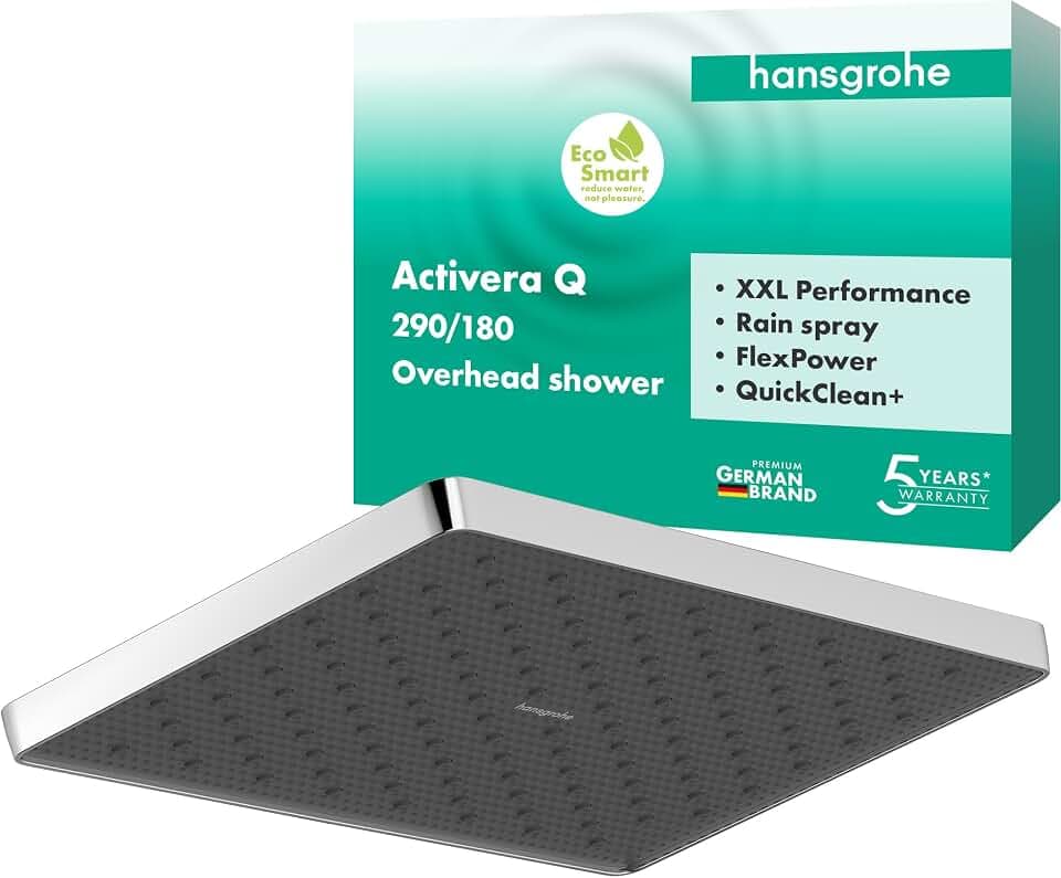 hansgrohe Activera Q Kopfbrause mit 1 Strahlart, Chrom