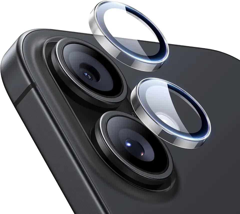 ESR for iPhone 17/16/16 Plus Camera Lens Protector, 1 Pack, Clear