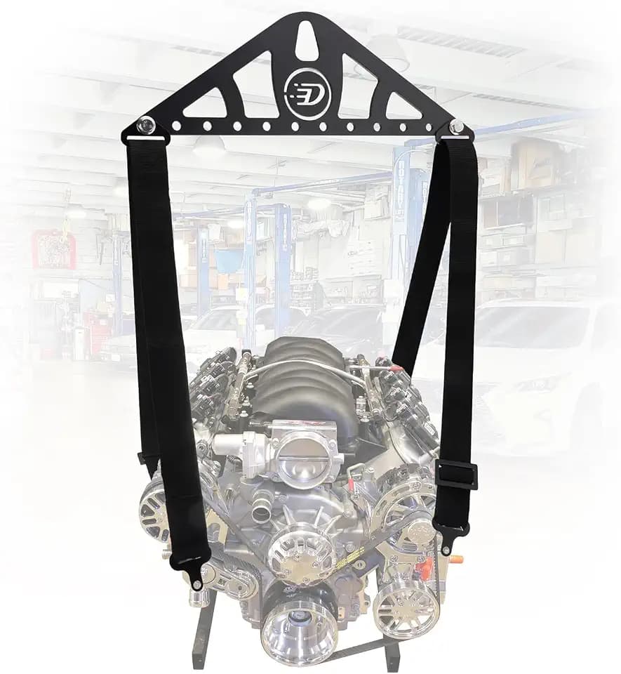 Heavy-Duty Engine Lifting Sling,2 Point or 4 Point Hoist,1200 lbs Capacity
