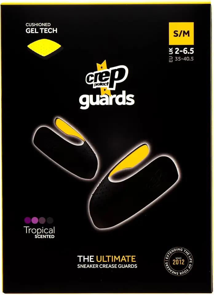 Crep Protect Ultimate Zehenschuhformer für Sportschuhe, 1 Paar, Schwarz , UK 2-6.5