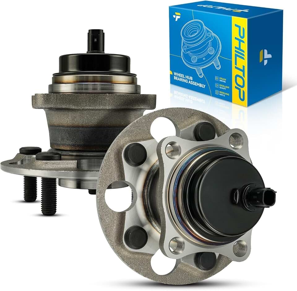 PHILTOP Pair Rear Wheel Hub Bearings for 2018-2024 Toyota Camry