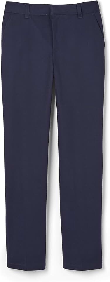 French Toast Boys' Adjustable Waist Relaxed Fit Twill Pant