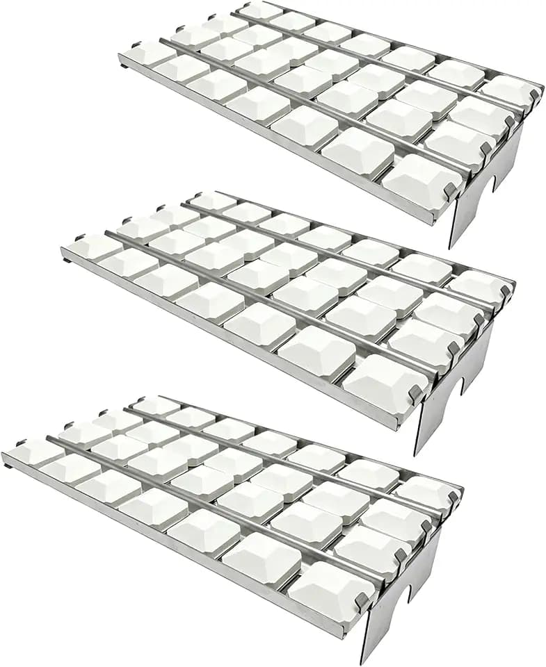 16-7/8" Heat Plate with Ceramic Briquettes Replacement Parts for Lynx L27, L30, L36, L42, L54 Gas Grill
