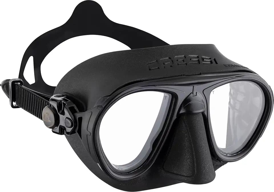 Cressi Calibro Professionelle Tauch- und Freediving-Maske mit Anti-Beschlag-Technologie