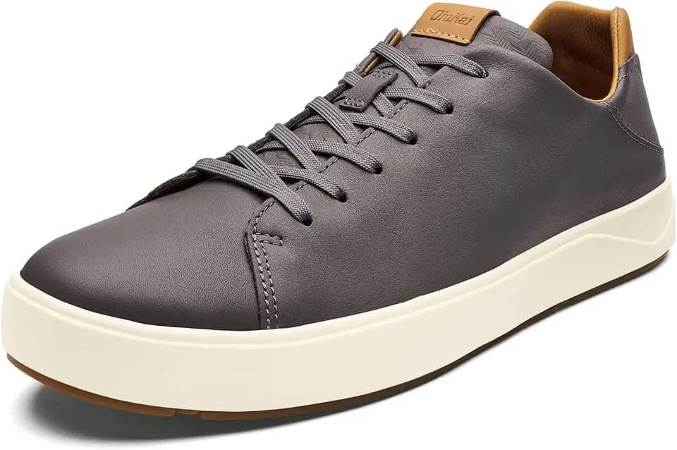 OluKai Lae'ahi Li 'ILI Men's Waterproof Leather Dress Sneaker