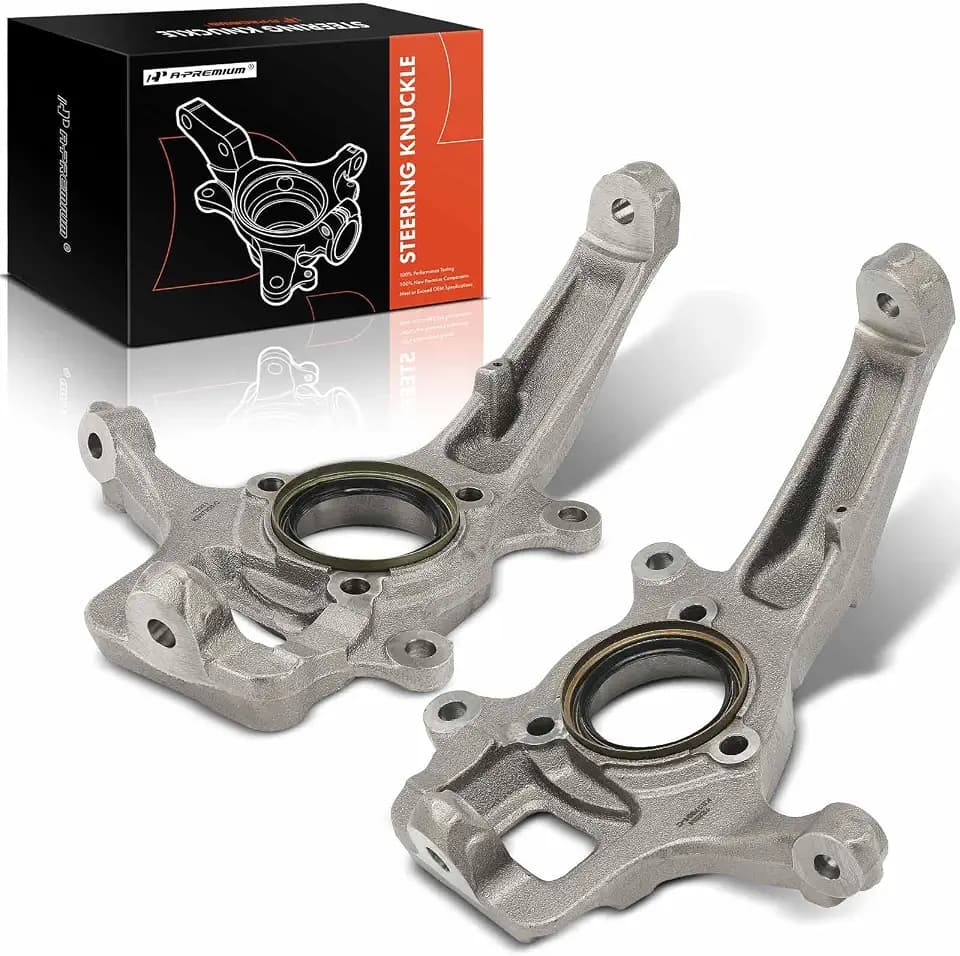 A-Premium Set of 2 Front Suspension Steering Knuckle