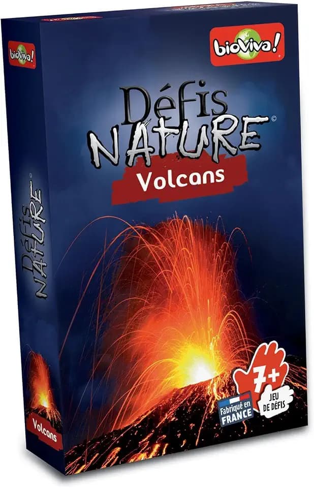 Bioviva Nature Challenges Nature- Volcanoes Kartenspiel