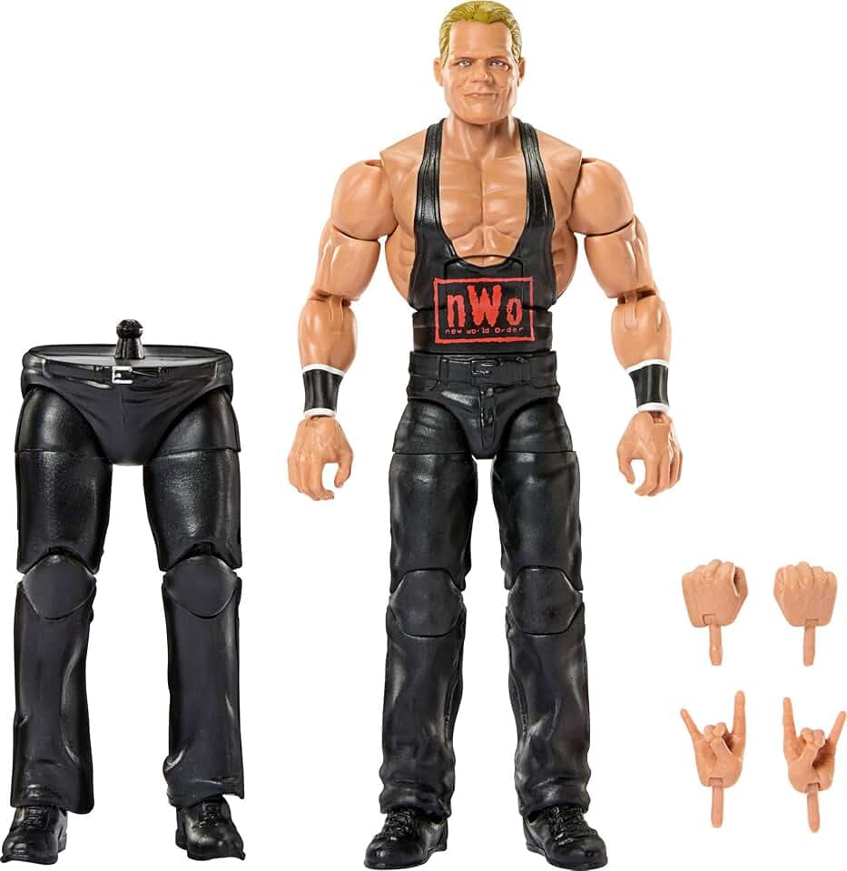 WWE Lex Luger NWO Wolfpac Elite Collection Monday Night Wars Serie 9 Mattel Wrestling Actionfigur Spielzeug