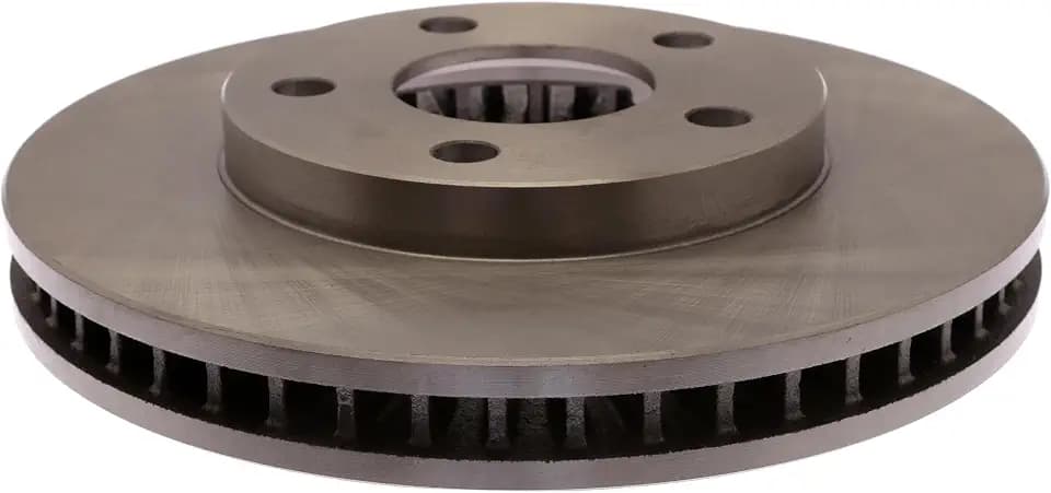 ACDelco Silver Front Brake Rotor 18A812A | GM 19241867 Brake Rotors for Select Cadillac, Oldsmobile, Pontiac, Chevy, Chevrolet, Buick, and more