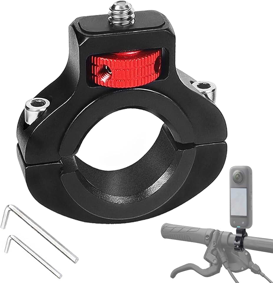 Niewalda Aluminum Bike/Motorcycle Handlebar Mount, 360° Rotary