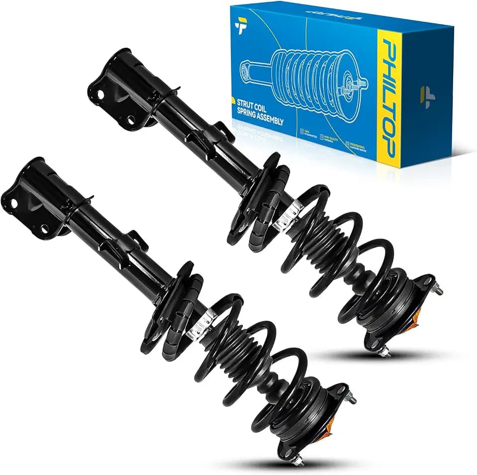 ‌PHILTOP Front Struts Set for 2011-2013 Sorento 172713/172712 - Direct Replacement Shock Assembly