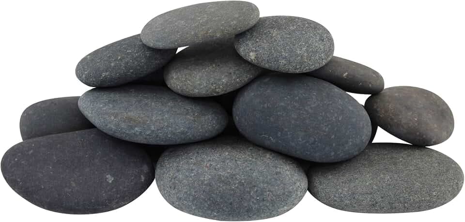 Margo Garden Products Grey Mexican Beach Pebbles