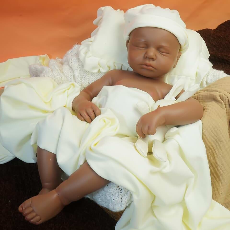 Reborn Baby Dolls 18.5 inch Silicone Reborn Baby Dolls Full Body Lifelike Newborn Dolls