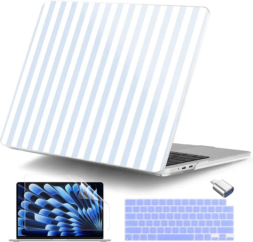 DONGKE for MacBook Air 15 inch Case M5 M4 M3 M2 2026-2023, Printed Case