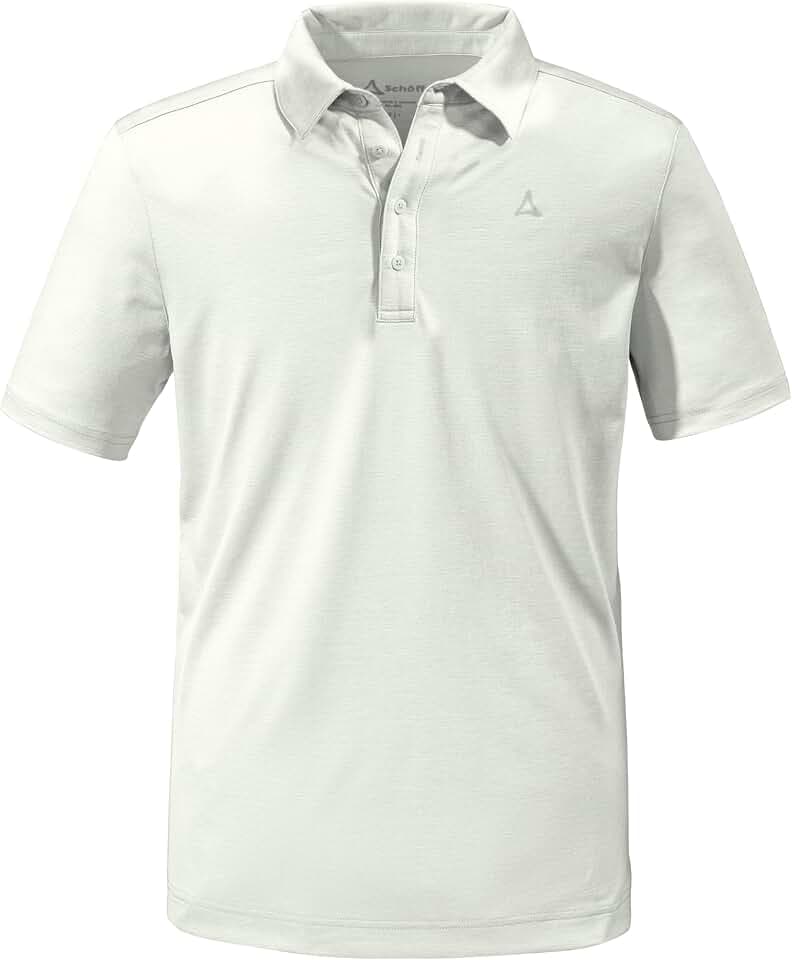 Schöffel Herren CIRC Polo Shirt Tauron M, kreislauffähiges Wandershirt, schnell trocknendes, leichtes Poloshirt mit fast 100 % Recyclingfähigkeit
