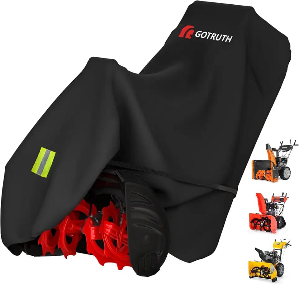 Snow Blower Cover, 900D Snowblower Cover Fits Single & Two Stage