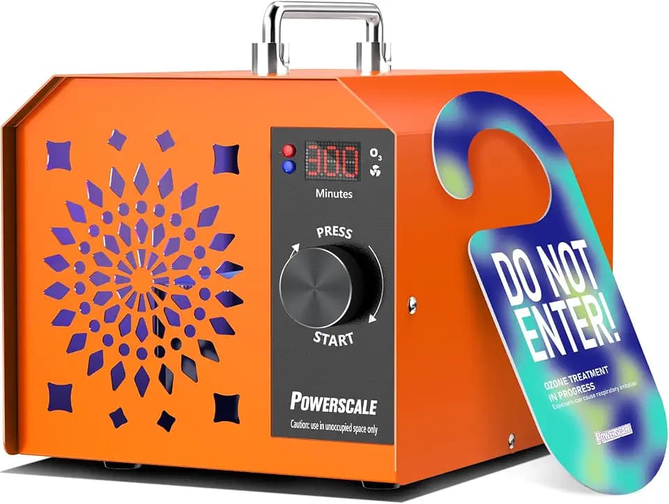 PowerScale OZB3 Gewerblicher Ozongenerator 250.000 mg/h – Industrielles Ozon Luftreiniger Gerät zur Geruchsbeseitigung, Desinfektion & Sterilisation für große Räume & Büros