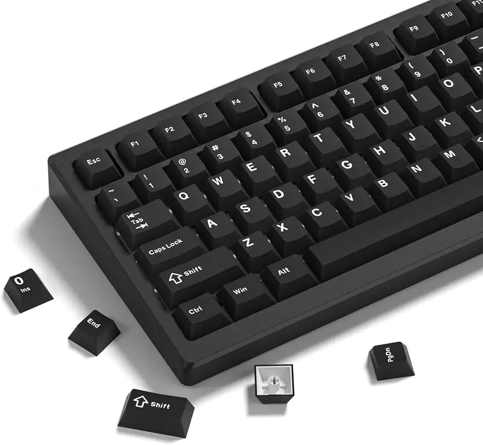 Womier Double Shot PBT Keycaps Set 138 Keys Cherry Profile Custom Key caps