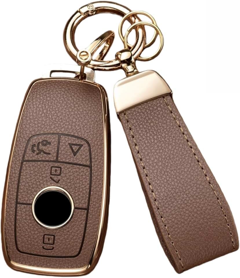 Key Fob Cover for Mercedes Benz C E S GLC CLE EQE EQS AMG