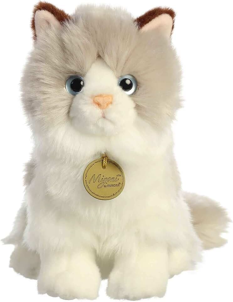 Aurora Miyoni 8" Ragdoll Cat Realistic Stuffed Animal