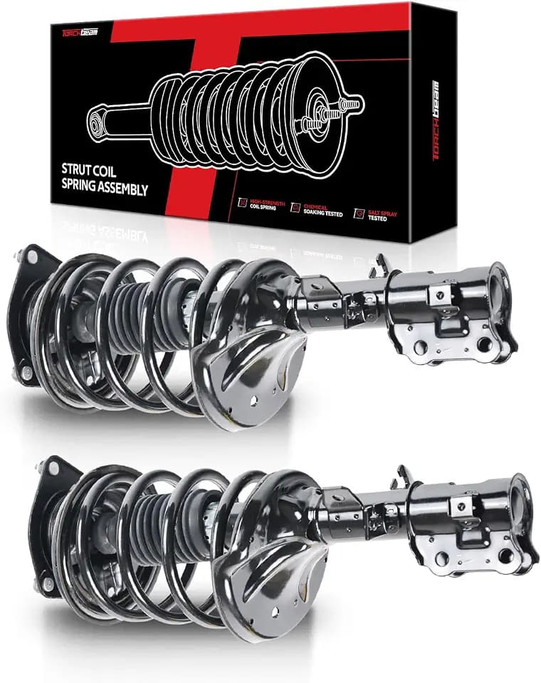 Torchbeam Front Struts Shock Absorber Complete Assembly Automotive Replacement for Kia Spectra 2004-2009, Kia Spectra5 2005-2009 172301/172302 2 PCS