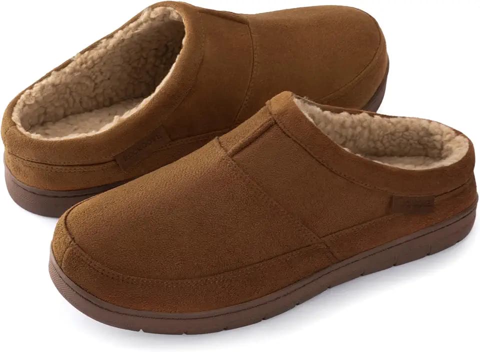 RockDove Men's SoftStride Faux Suede House Slipper