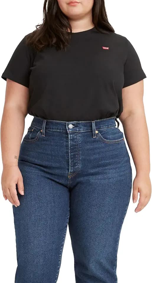 Levi's Damen Plus Size The Perfect Tee T-Shirt, Chesthit Logo
