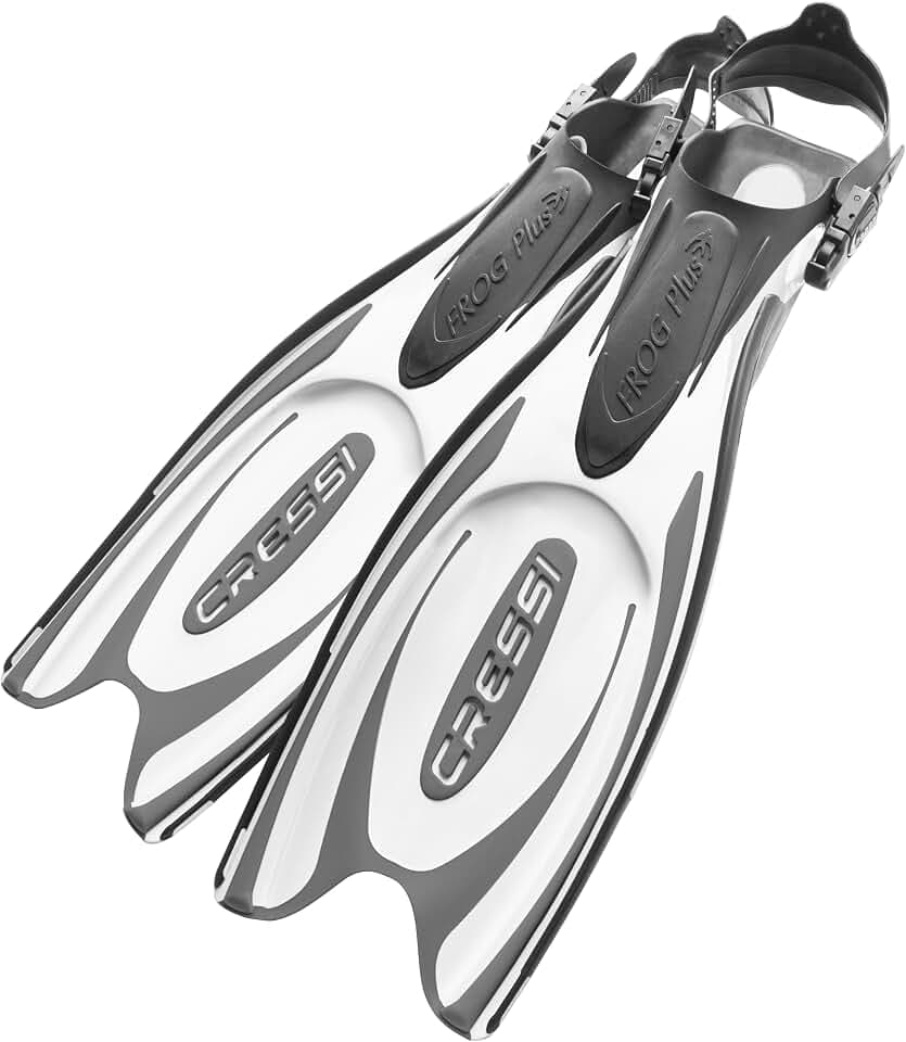 Cressi seit 1946 - Frog Plus EBS Geräteflossen für Tauchboots offene Ferse