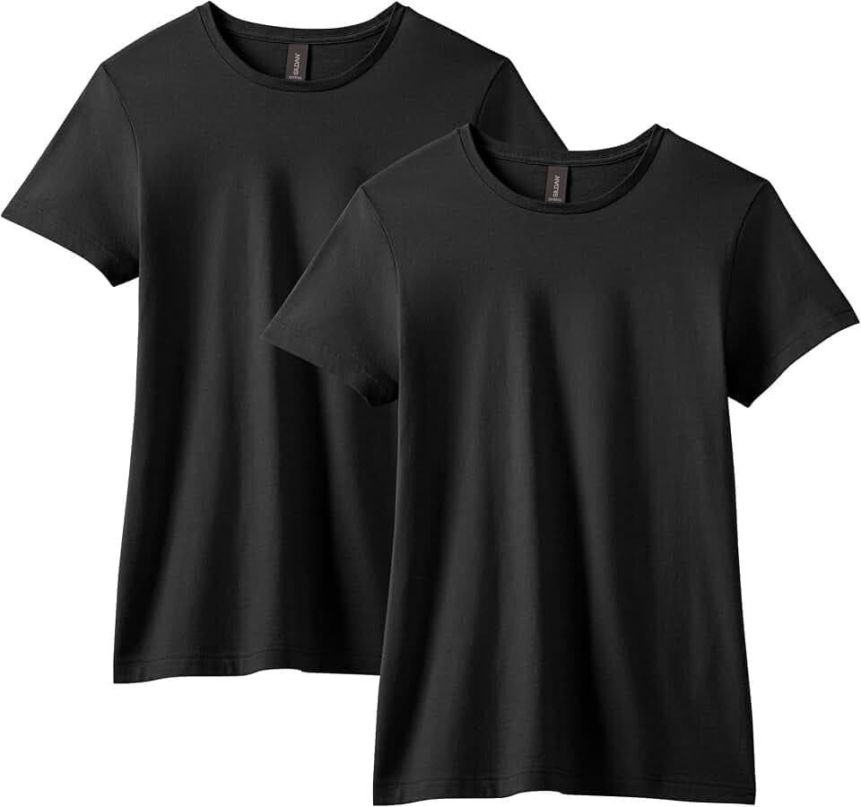 Gildan Womens Softstyle Cotton T-Shirt, Style G64000l, Multipack