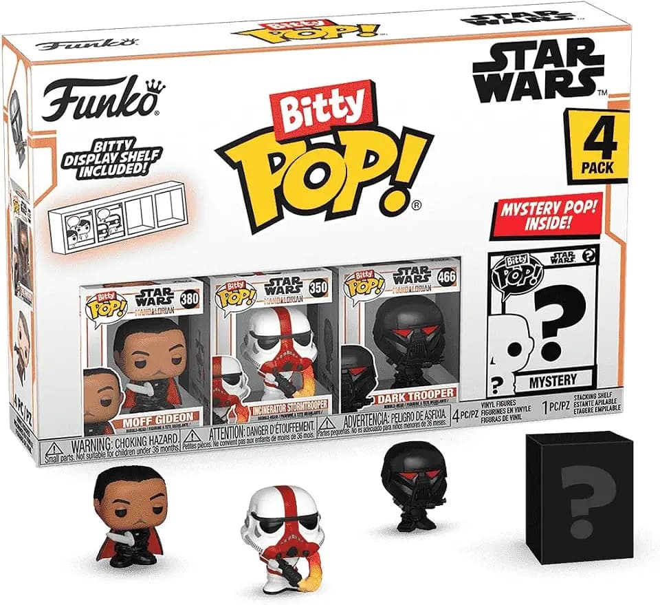 Funko Bitty POP! 4 Pack: Star Wars: The Mandalorian - Moff Gideon & More