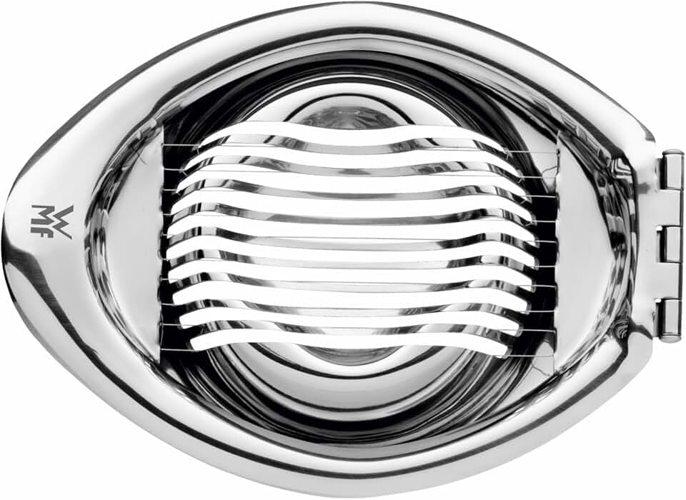 WMF Gourmet Eierschneider 15 x 11 cm, Eierschneider Edelstahl poliert, spülmaschinengeeignet